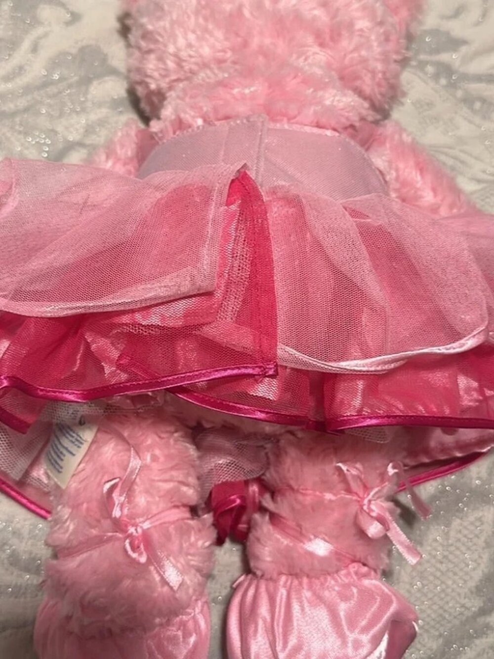 NWT‎ Build-A-Bear Pink Ballerina Heart Teddy Bear - Picture 6 of 6